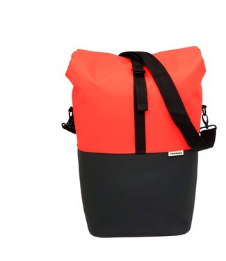 New Looxs New Looxs fietstas enkel Nyborg red/black 17L