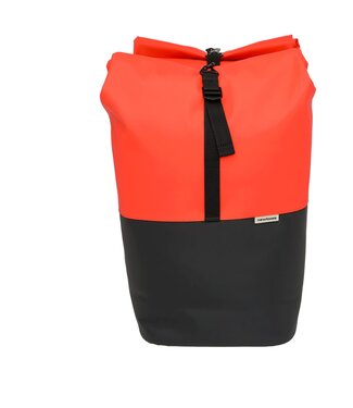 New Looxs New Looxs fietstas dubbel Nyborg red/black 34L