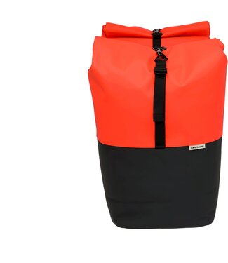 New Looxs New Looxs fietstas dubbel Nyborg red/black MIK 34L