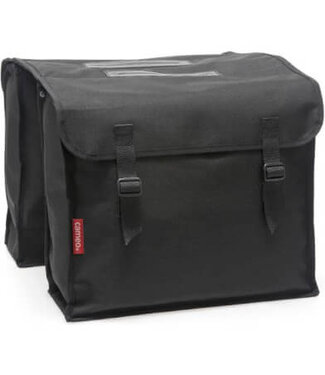 Cameo Cameo fietstas dubbel zwart 30L