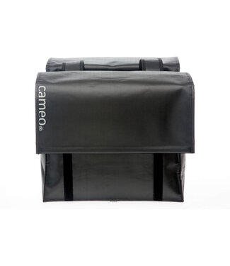 Cameo Cameo fietstas dubbel Cameo bisonyl zwart 46L