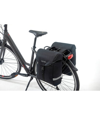 Cameo Cameo fietstas dubbel Sports bag black 28L