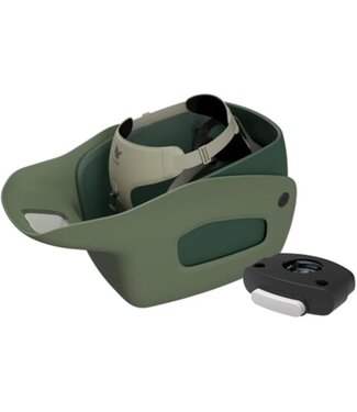 Kvisp Kvisp hondenfietszitje met harnas M forest green