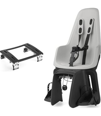 Bobike Bobike achterzitje One Maxi drager bev. snow white