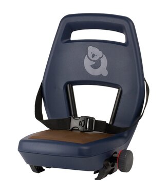 Qibbel Qibbel achterzitje Junior 6+ drager bev. blauw/bruin