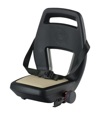 Qibbel Qibbel achterzitje Junior 6+ drager bev. zwart/khaki