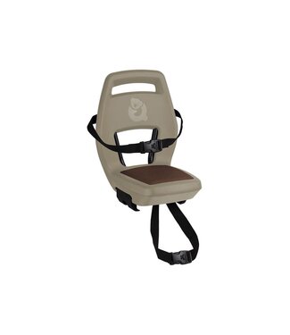 Qibbel Qibbel achterzitje Junior 6+ drager bev. Cappuccino
