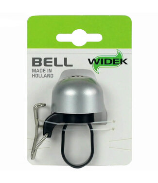 Widek Widek bel Paperclip mini zilver op krt
