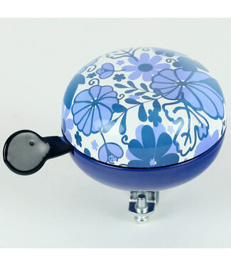 Widek Widek bel Ding Dong delfts blauw bloem op kaart