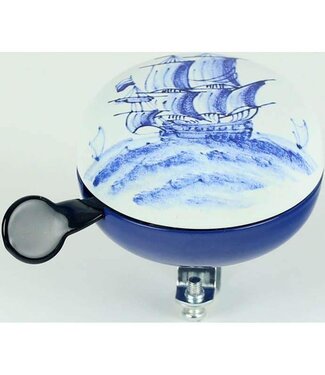 Widek Widek bel Ding Dong delfts blauw boot op kaart