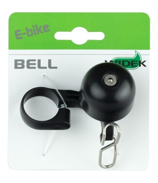 Widek Widek bel Paperclip E-bike met speciale beugel zwart