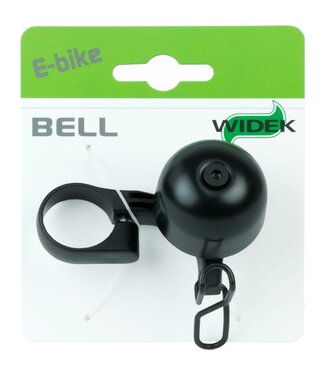Widek Widek bel Paperclip E-bike all black op kaart