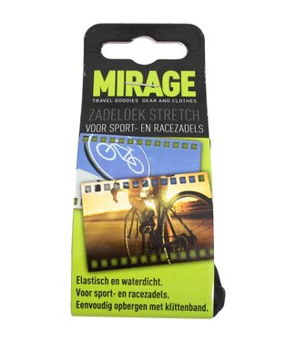 Mirage Mirage zadeldek sport stretch nylon zwart