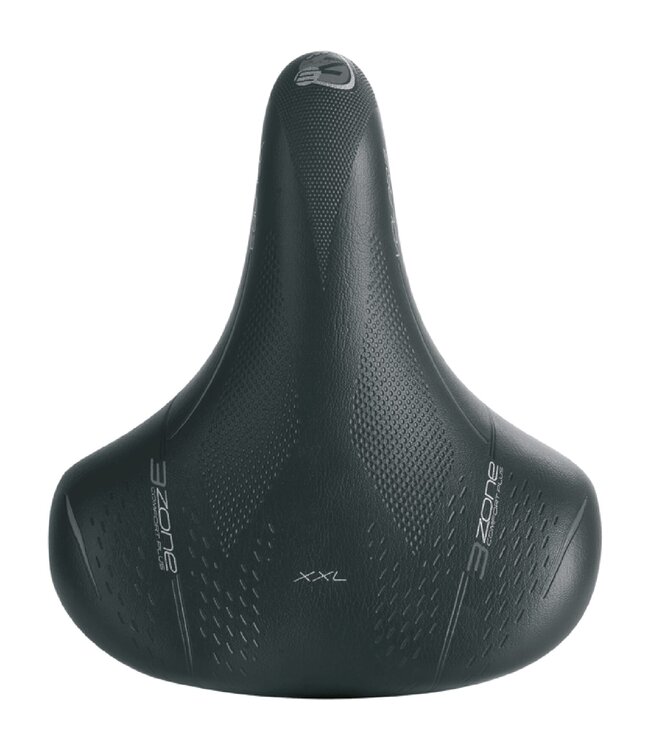 Selle Bassano zadel Volare XXL BigCity zwart