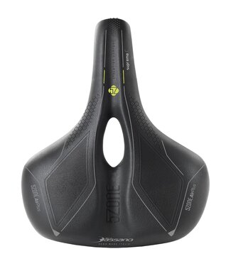 Selle Bassano Selle Bassano zadel Suprema 5zone EL City zwart