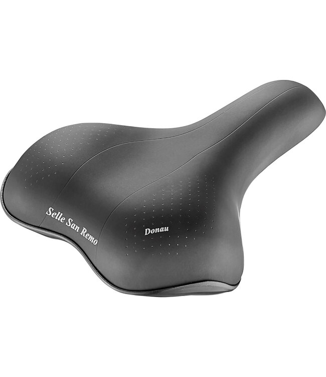 Selle San Remo zadel Donau dames zwart