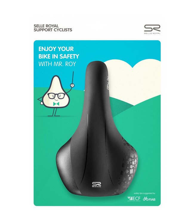 Selle Royal zadel Hello 24 1704 zwart