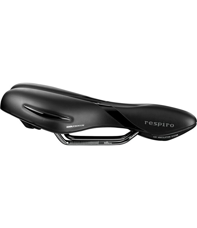 Selle Royal zadel Respiro Athletic 5130 zwart