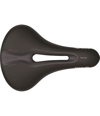 Terry Terry zadel Fisio gel dames zwart