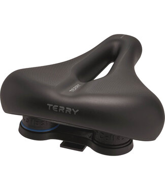 Terry Terry zadel Anatomica Flex gel heren zwart