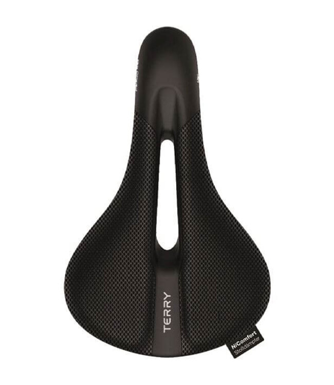 Terry zadel Fisio Climavent gel dames zwart