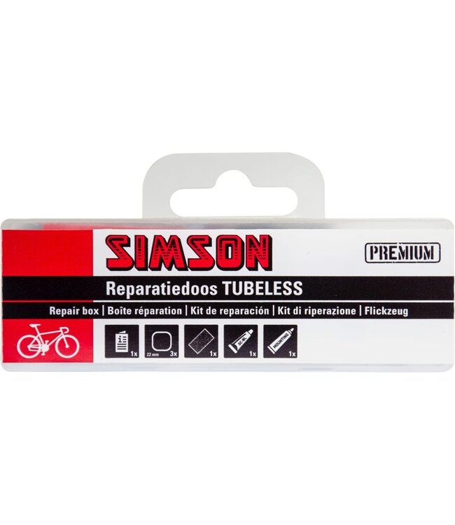 Simson reparatiedoos Tubeless