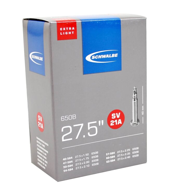 Schwalbe bnb SV21A Extra Light 27.5 x 1.50 - 2.40 fv 40mm