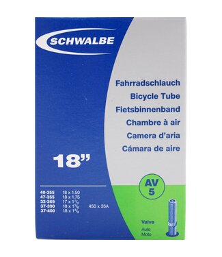 Schwalbe Schwalbe bnb AV5 17 x 1 1/4 - 18 x 1.75 av 40mm
