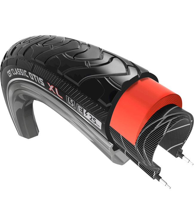 CST 71704 Camera D'Aria Per Bici - 28 X 1 1/8-1.75 (28/47-622/635), Valvola SV40 Mm, Unisex Adulto