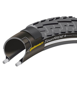 Continental Continental btb Ride Tour 28 x 1 1/2 zw refl