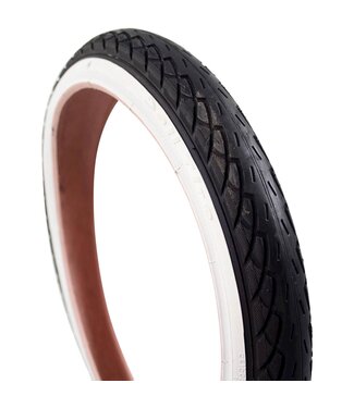 Deli Tire Deli Tire btb SA-206 18 x 1.75 zw/wit