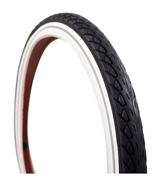 Deli Tire Deli Tire btb SA-206 22 x 1.75 zw/wit refl