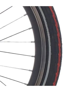 Deli Tire Deli Tire btb SA-206 22 x 1.75 zw oranje streep refl
