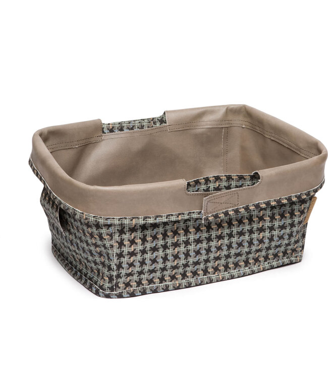 Cortina Inlay hondenmand Manchester patroon