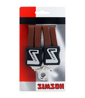 Simson Simson snelbinder lang bruin