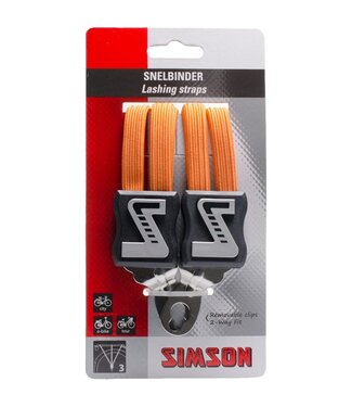 Simson Simson snelbinder lang oranje