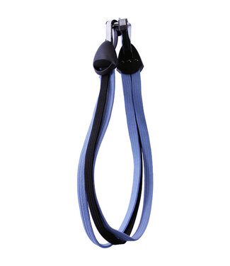 Bibia Bibia triobinder haak licht blauw/zwart