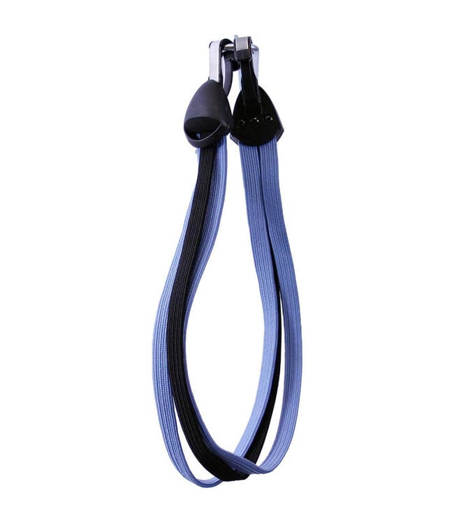 Bibia triobinder haak licht blauw/zwart