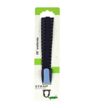 Widek Widek triobinder uni Jeans donker blauw/goud