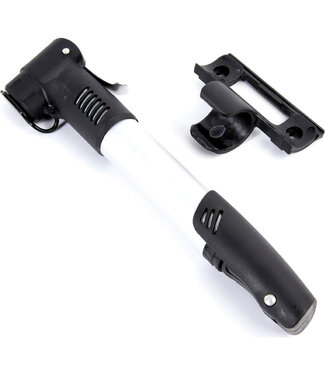 Mirage Mirage Mini pomp dualhead met frameklem uni zilver