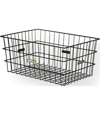 Basil Basil mand Zembla staal 45L zwart 53x37x23cm