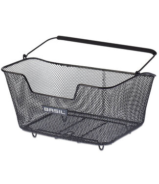 Basil Basil mand Base M 14L zwart 43x30x23cm