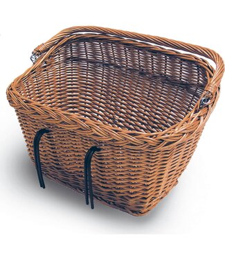 Basil Basil mand riet Dublin vierkant buik 46L 49x35x27cm