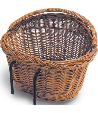 Basil Basil mand riet Detroit ovaal buik 23L 39x22x27cm