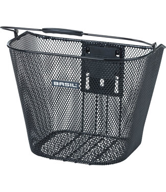Basil Basil mand Bremen KF 23L zwart 26x35x29cm