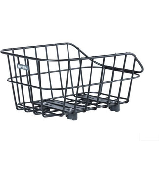 Basil Basil mand Cento Alu WSL 22L zwart 45x32,5x21cm