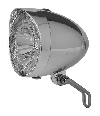 Union Union koplamp UN-4915 Retro batterij 20 lux chroom op kaart