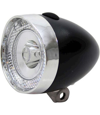 Union Union koplamp UN-4955 Retro mini batterij zwart op kaart