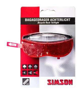 Simson Simson achterlicht led batterij 80mm