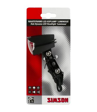 Simson Simson koplamp Luminous auto/aan/uit dynamo 30 lux